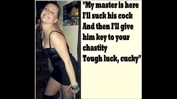 新Cuckolding Chastity Shemale Domina Cock sucking Bitch Art Sissy femdom顶部剪辑