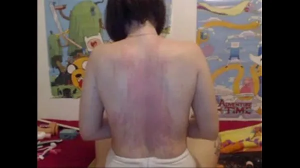 New caning her back spanking tits 1 top Clips