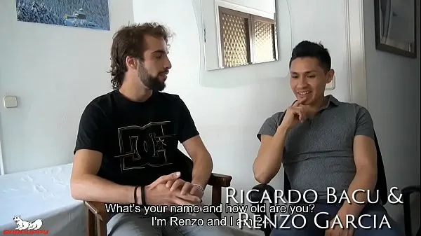 Νέα Ricardo immediately sucks up Renzo uncut cock κορυφαία κλιπ