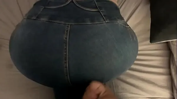 New I cum in my wife's pants with a tremendous ass top Clips