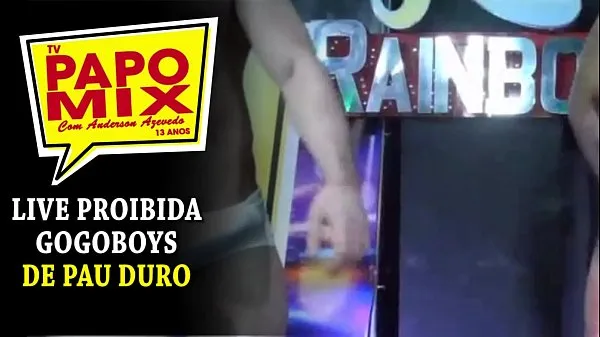 Nye Hard-on Gogoboys in Live from PapoMix, a lot of daring with the presence of the hottest strippers topklip