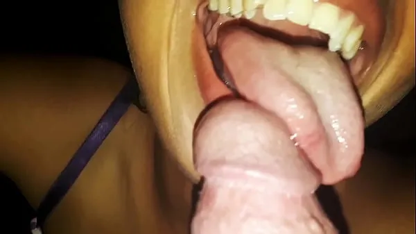 새로운 I leave my dog Susy's mouth full of cum after a great blowjob 인기 클립