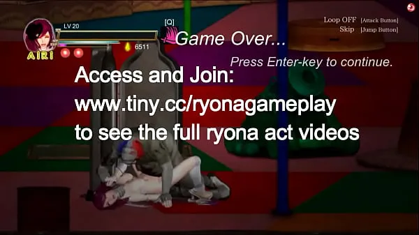 新辣妹无尽与小丑在性感色情无尽 ryona 行为游戏视频中发生性关系顶部剪辑