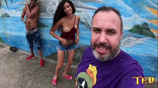 Neue Wir kamen in Mongaguá - SP an und die brandneue Schlamperei am Strand mit den Jungs - Manoella Fernandes - Jhonny Gab - Joao O SafadoTop-Clips