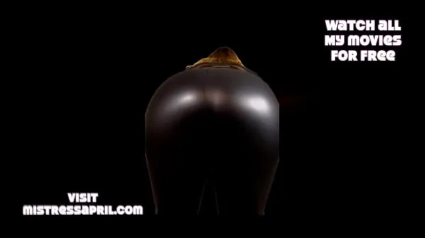 Yeni Dominatrix Mistress April - Cum on my latex leggings en iyi Klipler