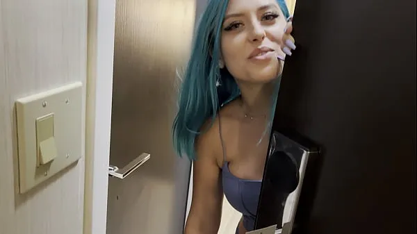 New Casting Curvy: Blue Hair Thick Porn Star BEGS to Fuck Delivery Guy top Clips