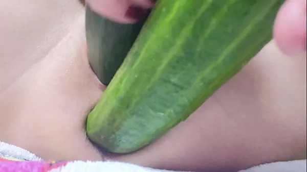 New Cucumber and zucchini together top Clips