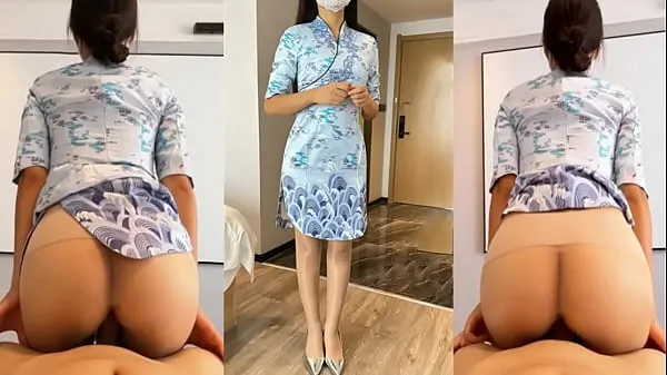 Yeni 国产」平时高冷的空姐竟然背着男友去约炮，坐在鸡巴上面疯狂的扭动高潮叫的好大声啊 en iyi Klipler