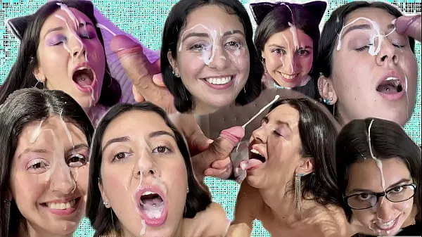 New Huge Cumshot Compilation - Facials - Cum in Mouth - Cum Swallowing top Clips