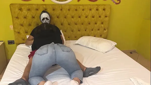 New Ghostface gets free blowjob for halloween top Clips