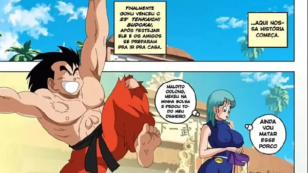 Nya Goku and Bulma hook up for the first time, Bulma takes Goku's virginity toppklipp