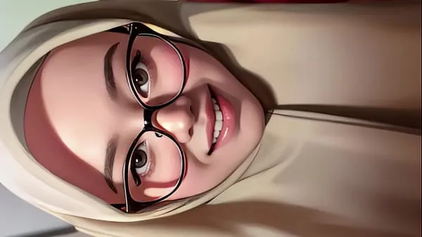 hijab girl shows off her toked Klip teratas baharu