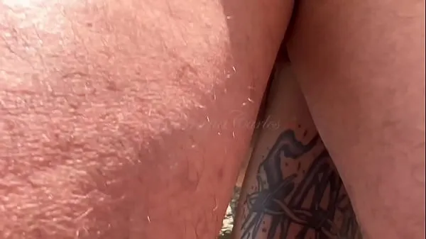 New We had a nice time on the trail with a delicious threesome, my husband fucked me and my friend hot looking at the sea and we got milk on our faces **complete with Red and sheer top Clips