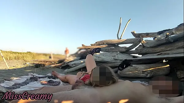 Uudet Pussy flash - Stranger caught my stepdad touching my pussy on a public beach and jerked off his dick - MissCreamy suosituimmat leikkeet