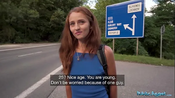 Nieuwe Public Agent Hitchhiking redhead loves my big dick topclips