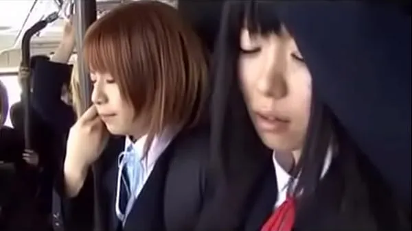 Novos ônibus escolar japonês chikan 2 principais clipes