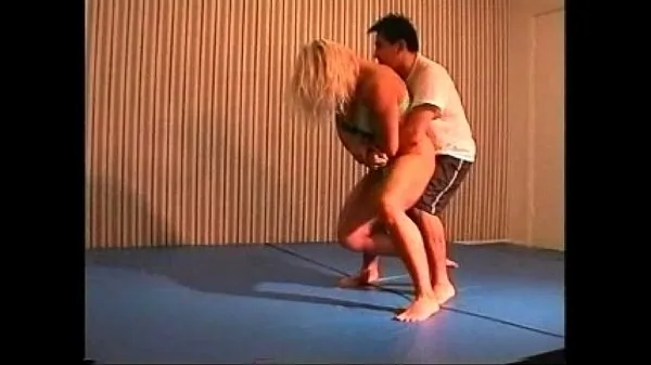 Flamingo Mixed Wrestling mw076-02 - Christine vs Stan Part 2 Clip hàng đầu mới